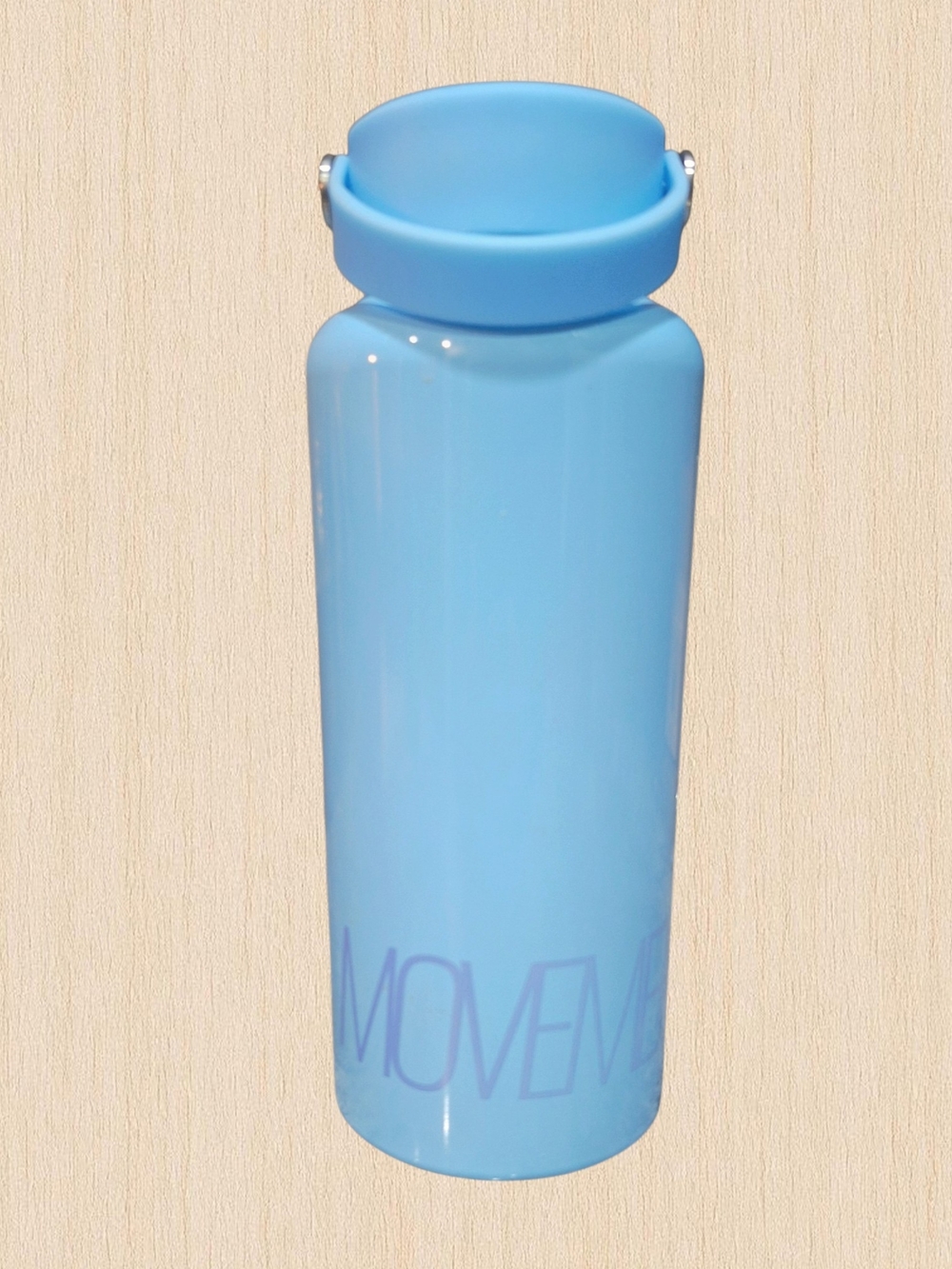 Move Active Light Blue Hydrating Insulated Bottle W/Lid